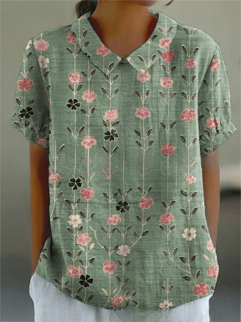 Sofia | Camicia floreale elegante