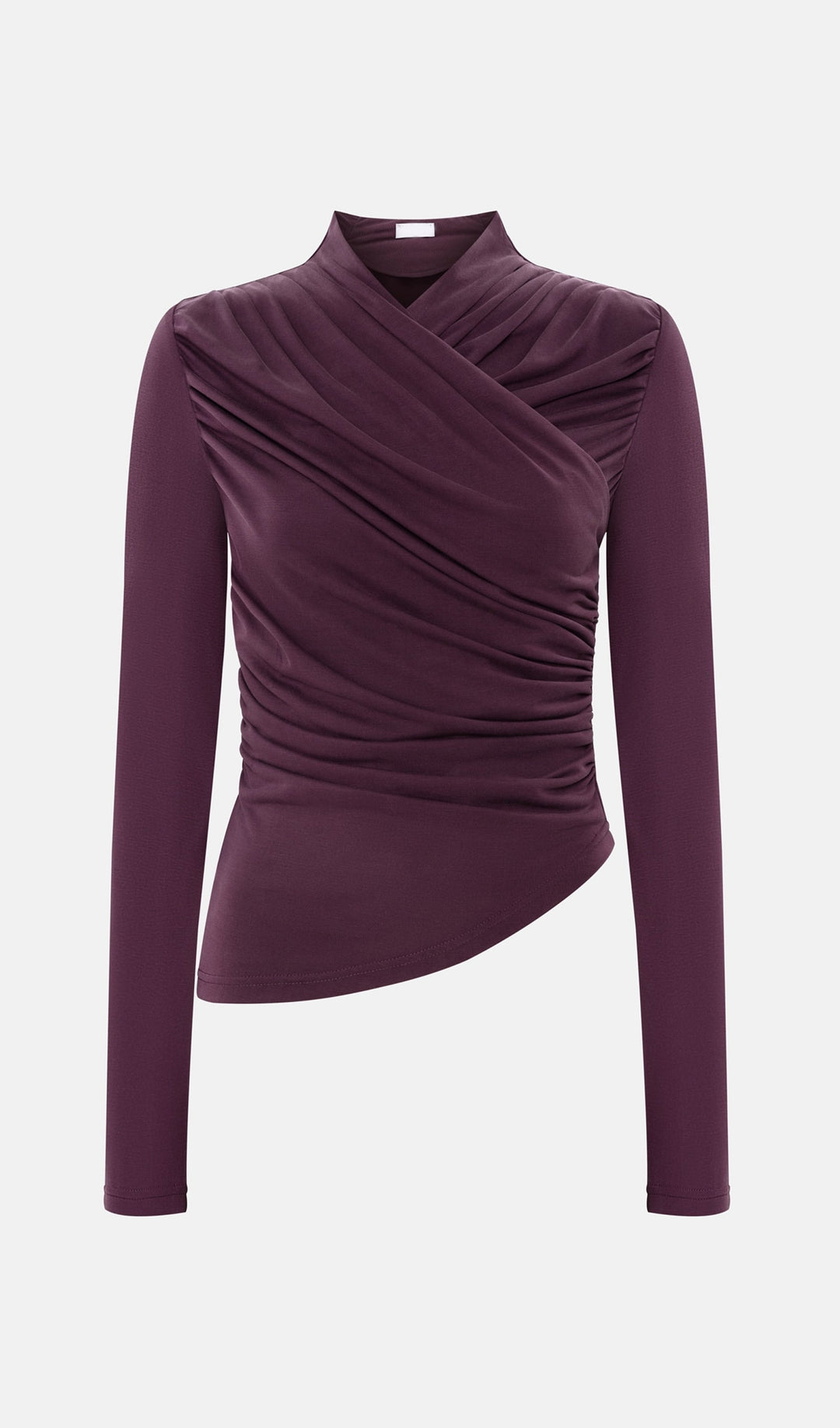 Blusa in Maglia con Pieghe