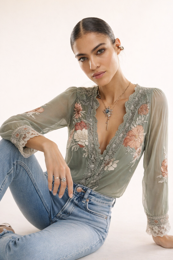 Camicetta Encanto Floral