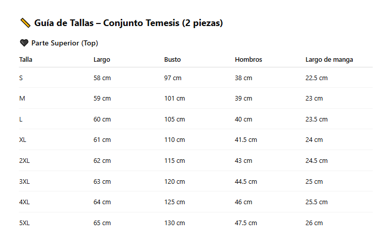 Completo Tamesis – 2 pezzi