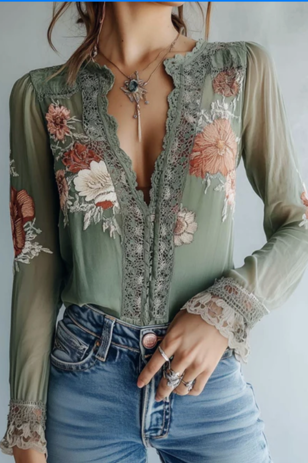 Camicetta Encanto Floral