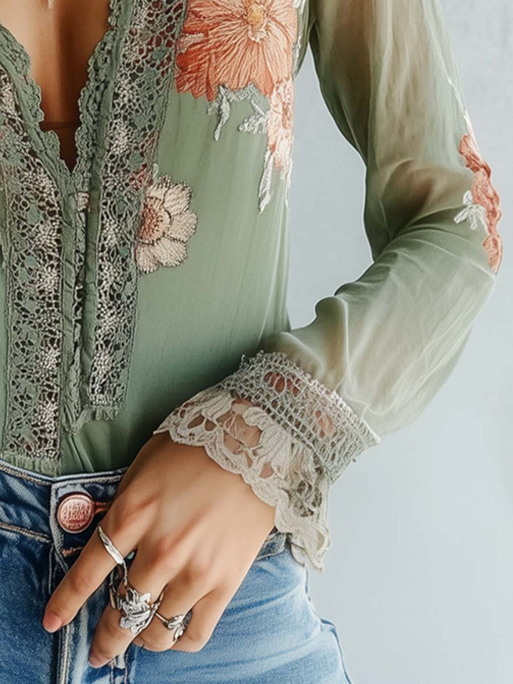 Camicetta Encanto Floral