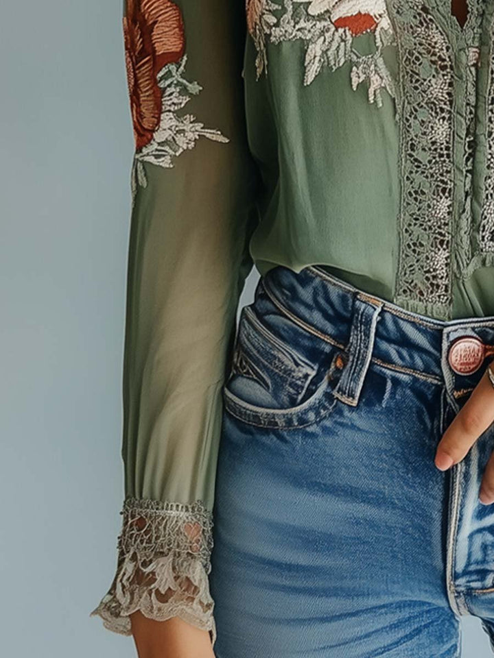 Camicetta Encanto Floral